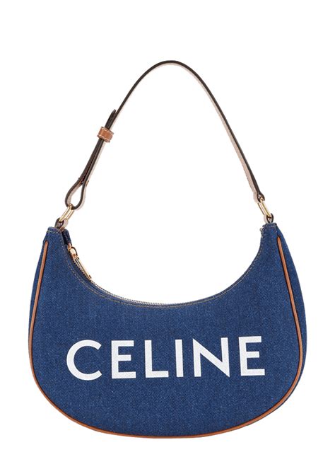 celine denim ava bag